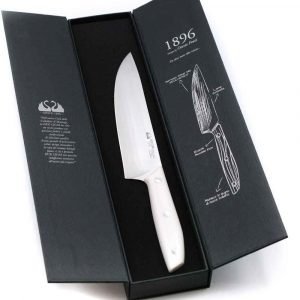 Due Cigni Trinciante 20cm Bianco-coltellipersonalizzati.com