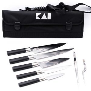 KAI Set Wasabi Black Europa 8pz-coltellipersonalizzati.com