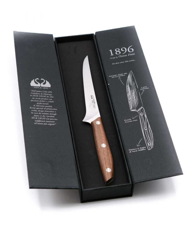 Due Cigni Disosso 15cm Noce-coltellipersonalizzati.com