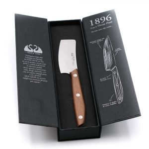 Due Cigni Mini Accetta 8cm Noce-coltellipersonalizzati.com
