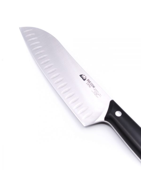 Due Cigni Santoku Alveolato 18cm-coltellipersonalizzati.com