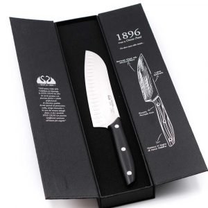 Due Cigni Santoku Alveolato 18cm-coltellipersonalizzati.com