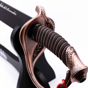 Due Cigni Sciabola da Sommelier 40cm Brunita-coltellipersonalizzati.com