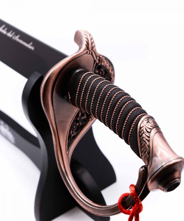 Due Cigni Sciabola da Sommelier 40cm Brunita-coltellipersonalizzati.com