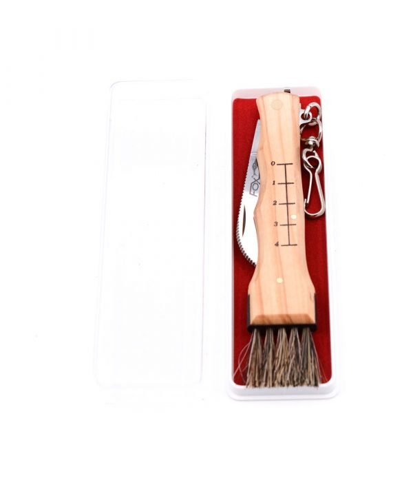 Fox da Funghi Classic Lama Curva Ulivo-coltellipersonalizzati.com