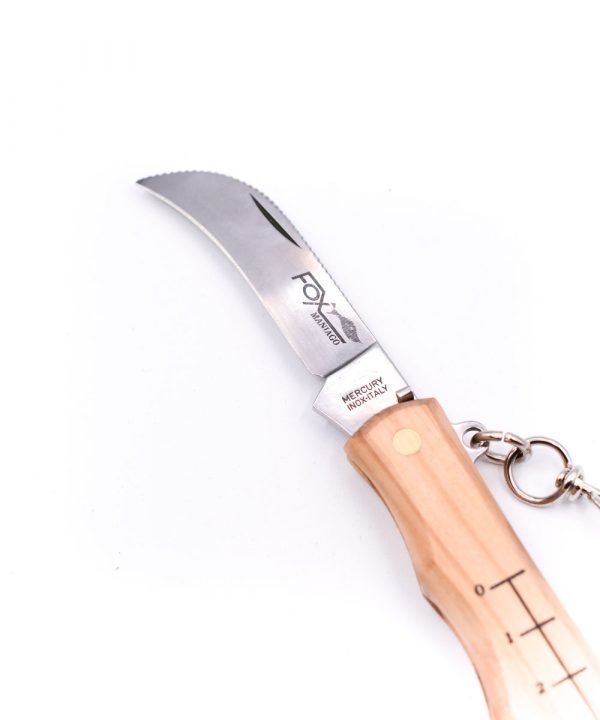 Fox da Funghi Classic Lama Curva Ulivo-coltellipersonalizzati.com