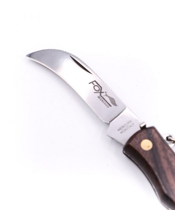 Fox da Funghi Classic Lama Curva Palissandro-coltellipersonalizzati.com