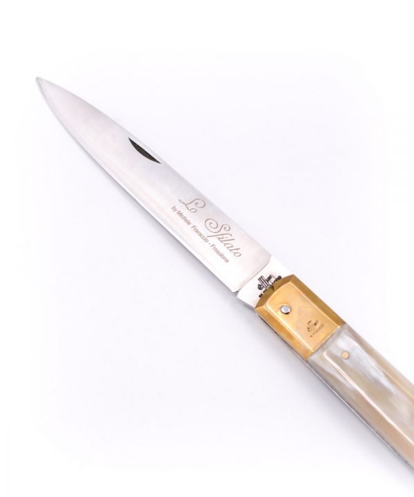 M.F. Sfilato Guancetta Ottone 30cm-coltellipersonalizzati.com