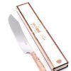 Maglio Nero Iside Barbeque Knife 30 cm Olive Wood w/ Box-custom-knives