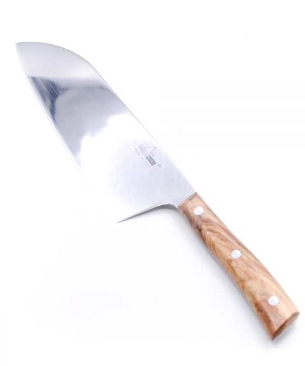 Maglio Nero Iside Maxi Santoku  21cm Olive Wood