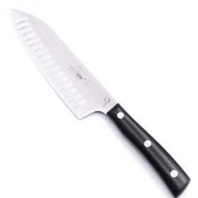 Maglio Nero Iside Rocking Santoku Alveolato 17cm