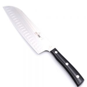 Maglio Nero Iside Santoku Alveolato 19 cm