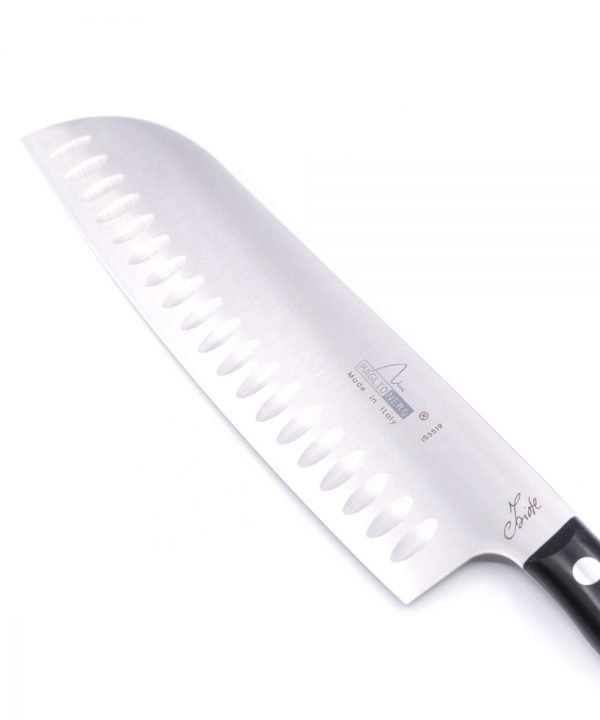 Maglio Nero Iside Santoku Alveolato 19 cm