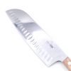 Maglio Nero Iside Santoku Alveolato Ulivo 19 cm