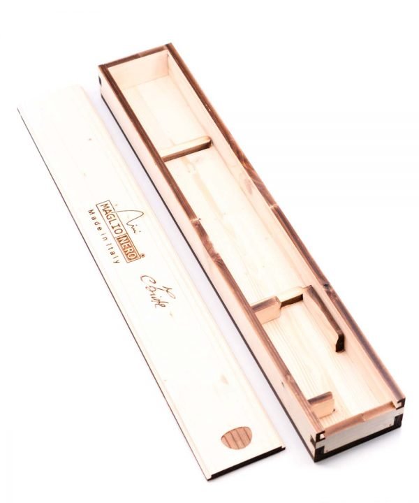 The Maglio Nero Iside Empty Box for Barbeque -custom-knives