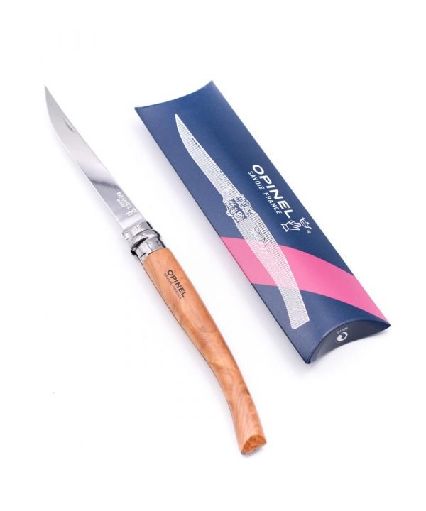 Opinel N.12 Olive Wood Slim-custom-knives