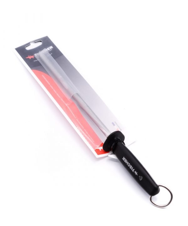 Fischer Acciaino Tondo Diamantato 22cm-coltellipersonalizzati.com