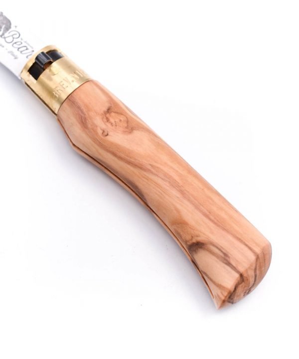 Old Bear Classical Olive Wood L-custom-knives