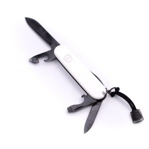 Victorinox Spartan White with Black Blades
