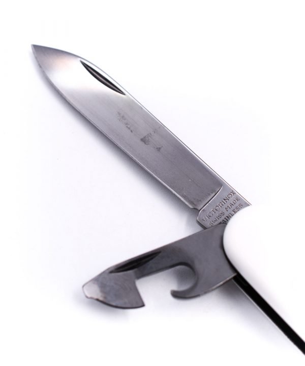 Victorinox Spartan White with Black Blades