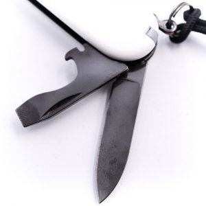 Victorinox Spartan White with Black Blades