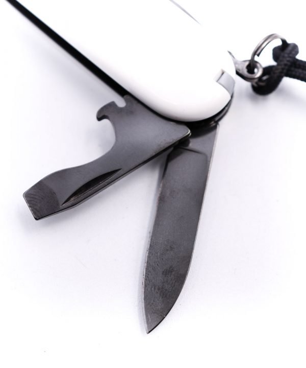 Victorinox Spartan White with Black Blades