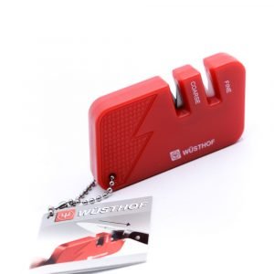 Affilacoltelli Wüsthof Rosso-coltellipersonalizzati.com