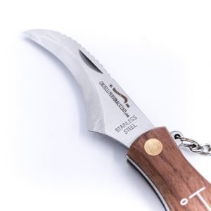 Coltello da Funghi Lama Curva 7cm-coltellipersonalizzati.com
