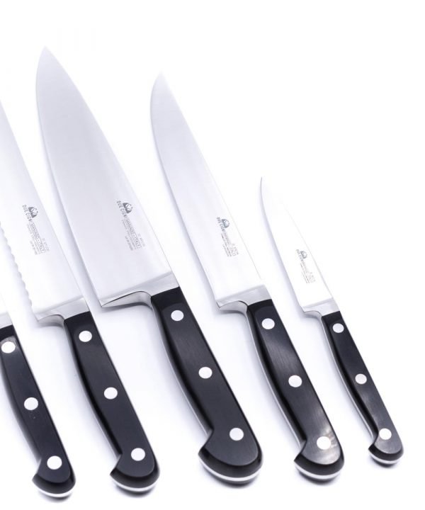 Due Cigni Ceppo 5 pz Forgiati-coltellipersonalizzati.co