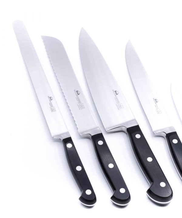 Due Cigni Ceppo 5 pz Forgiati-coltellipersonalizzati.co