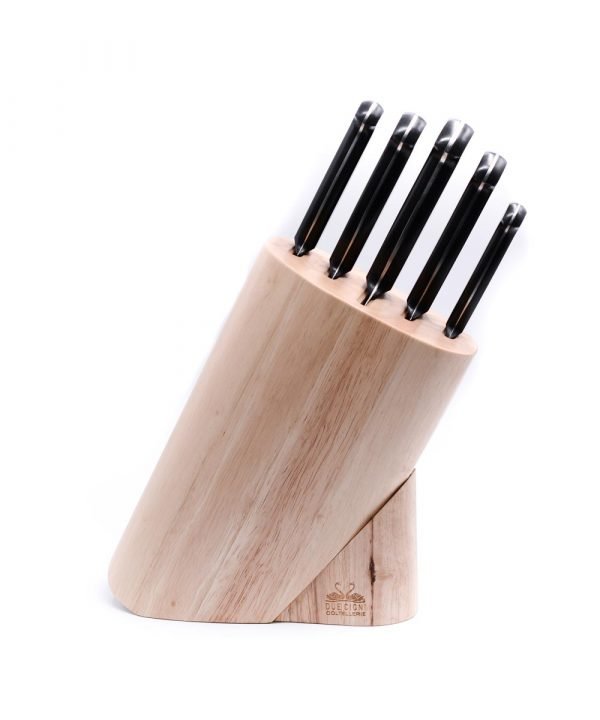Due Cigni Ceppo 5 pz Rivettati-coltellipersonalizzati.com