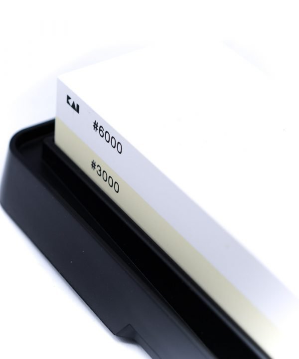 Kai Whetstone Pietra Doppia Grana 3000-6000-coltellipersonalizzati.com