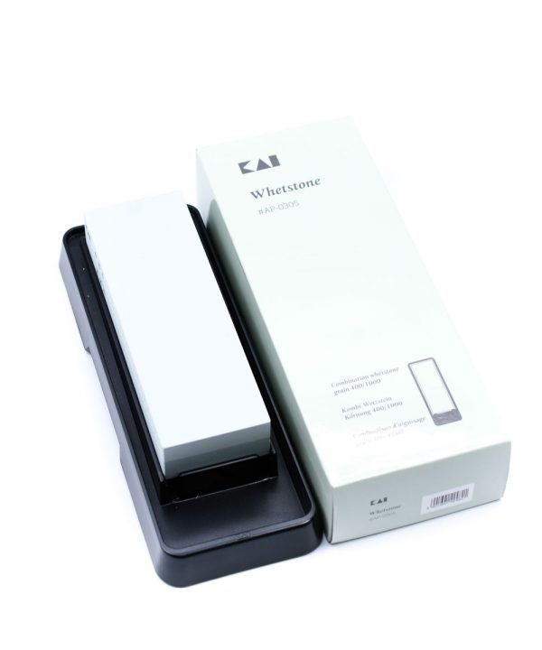 Kai Whetstone Pietra Doppia Grana 400-1000-coltellipersonalizzati.com