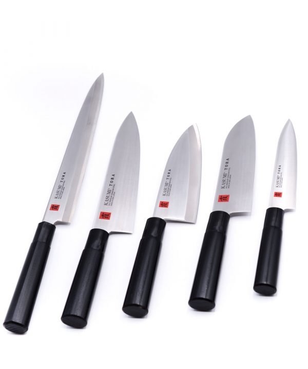 Kasumi TORA Set 5 Pz con Deba-coltellipersonalizzati.com