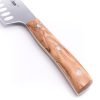 Maglio Nero Iside Rocking Santoku Alveolato 17cm Ulivo-coltellipersonalizzati.com