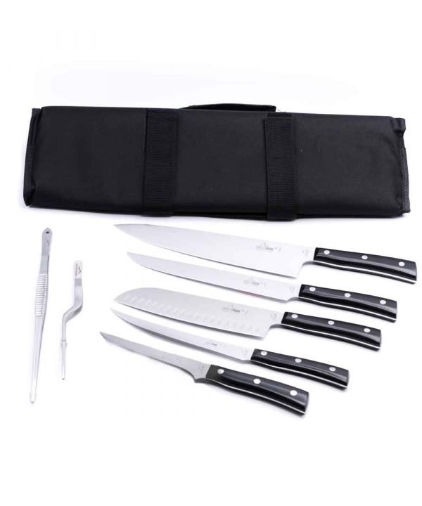Maglio Nero Set Iside 8 Pezzi-coltellipersonalizzati.com