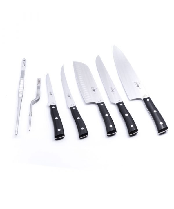 Maglio Nero Set Iside 8 Pezzi-coltellipersonalizzati.com
