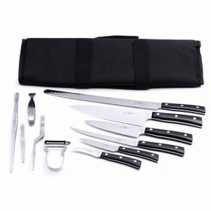Maglio Nero Set Iside per Pesce 12 Pezzi-coltellipersonalizzati.com