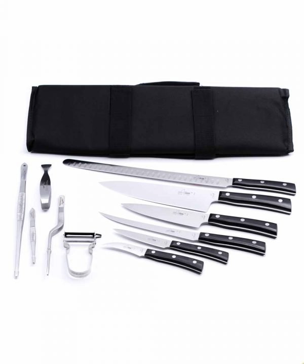 Maglio Nero Set Iside per Pesce 12 Pezzi-coltellipersonalizzati.com