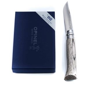 Opinel N°8 Laminato Betulla Grigio-coltellipersonalizzati.com