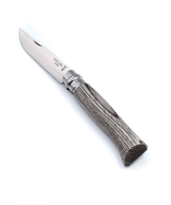 Opinel N°8 Laminato Betulla Grigio-coltellipersonalizzati.com