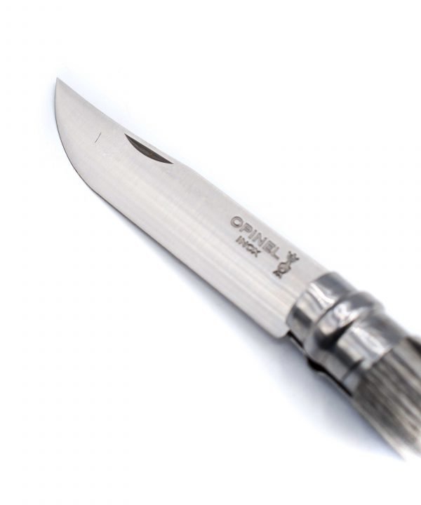 Opinel N°8 Laminato Betulla Grigio-coltellipersonalizzati.com