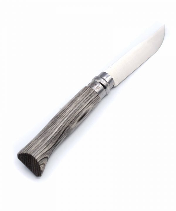 Opinel N°8 Laminato Betulla Grigio-coltellipersonalizzati.com