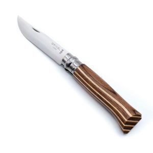 Opinel N°8 Laminato Betulla Marrone-coltellipersonalizzati.com