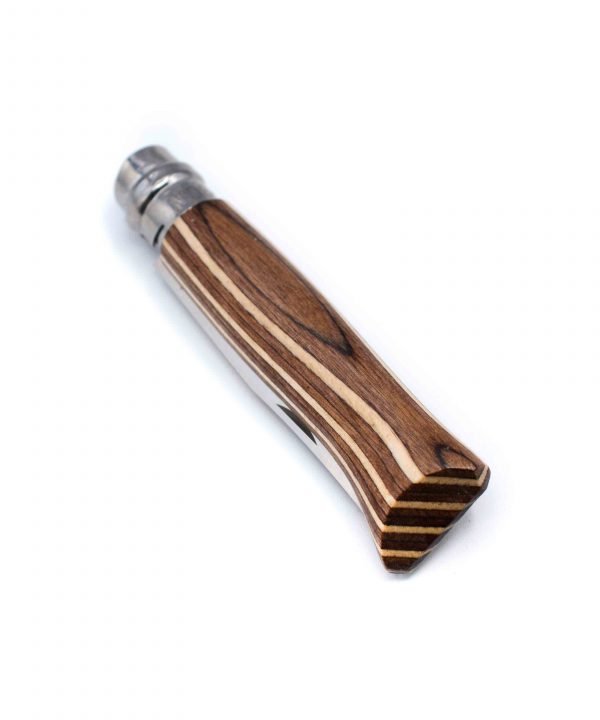 Opinel N°8 Laminato Betulla Marrone-coltellipersonalizzati.com