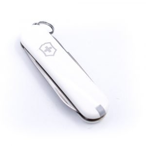 Victorinox classic SD Bianco-coltellipersonalizzati.com