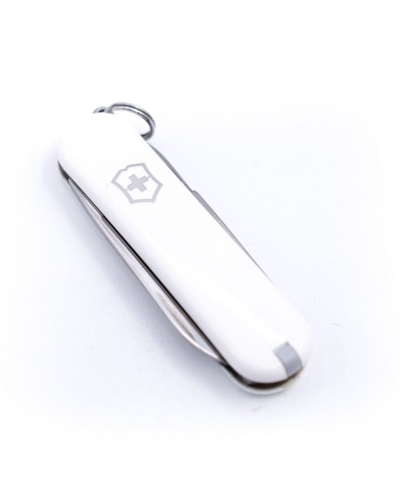 Victorinox classic SD Bianco-coltellipersonalizzati.com
