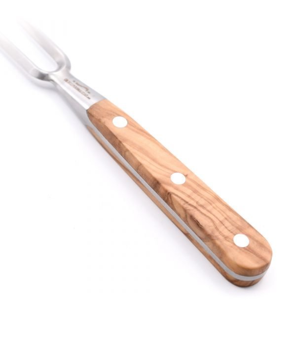 Maglio Nero Iside Carving Fork Olive Wood-engraveyourknives.com