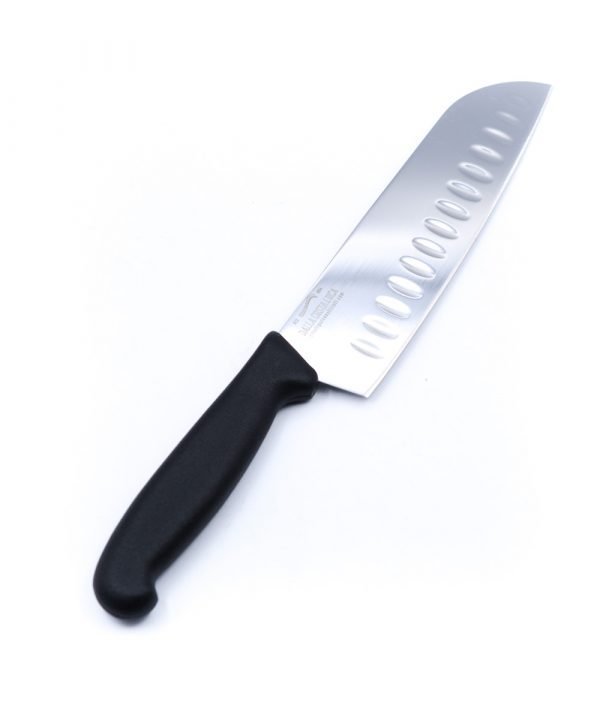 Maglio Nero Santoku Alveolato 18cm-coltellipersonalizzati.com