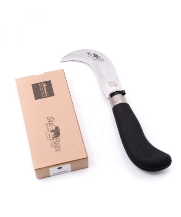 Old Bear Roncola Laminato Nero L-coltellipersonalizzati.com
